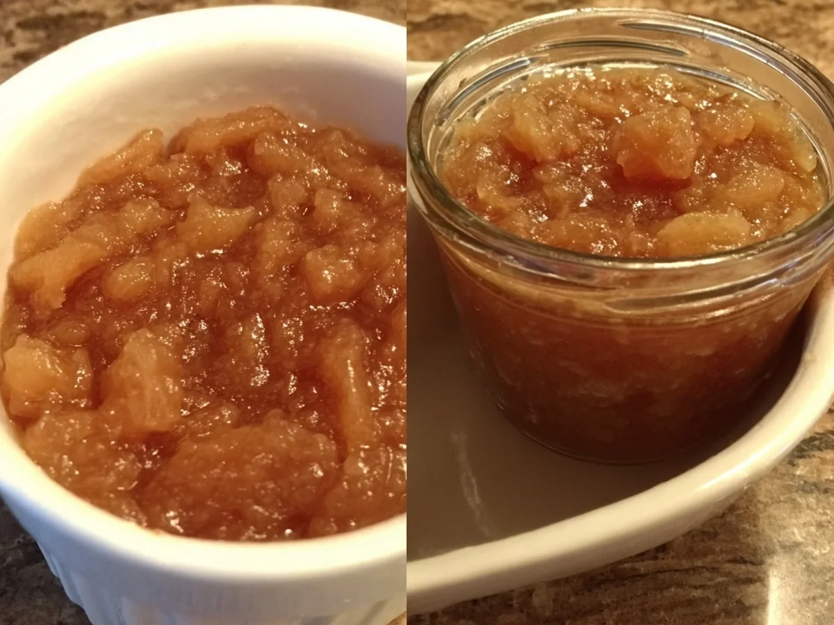 Easy Red Hot Applesauce: Sweet & Spicy Recipe - Image 1