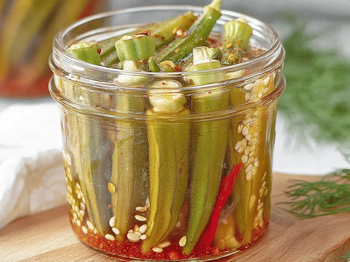 Easy Refrigerator Pickled Okra Recipe - Image 2