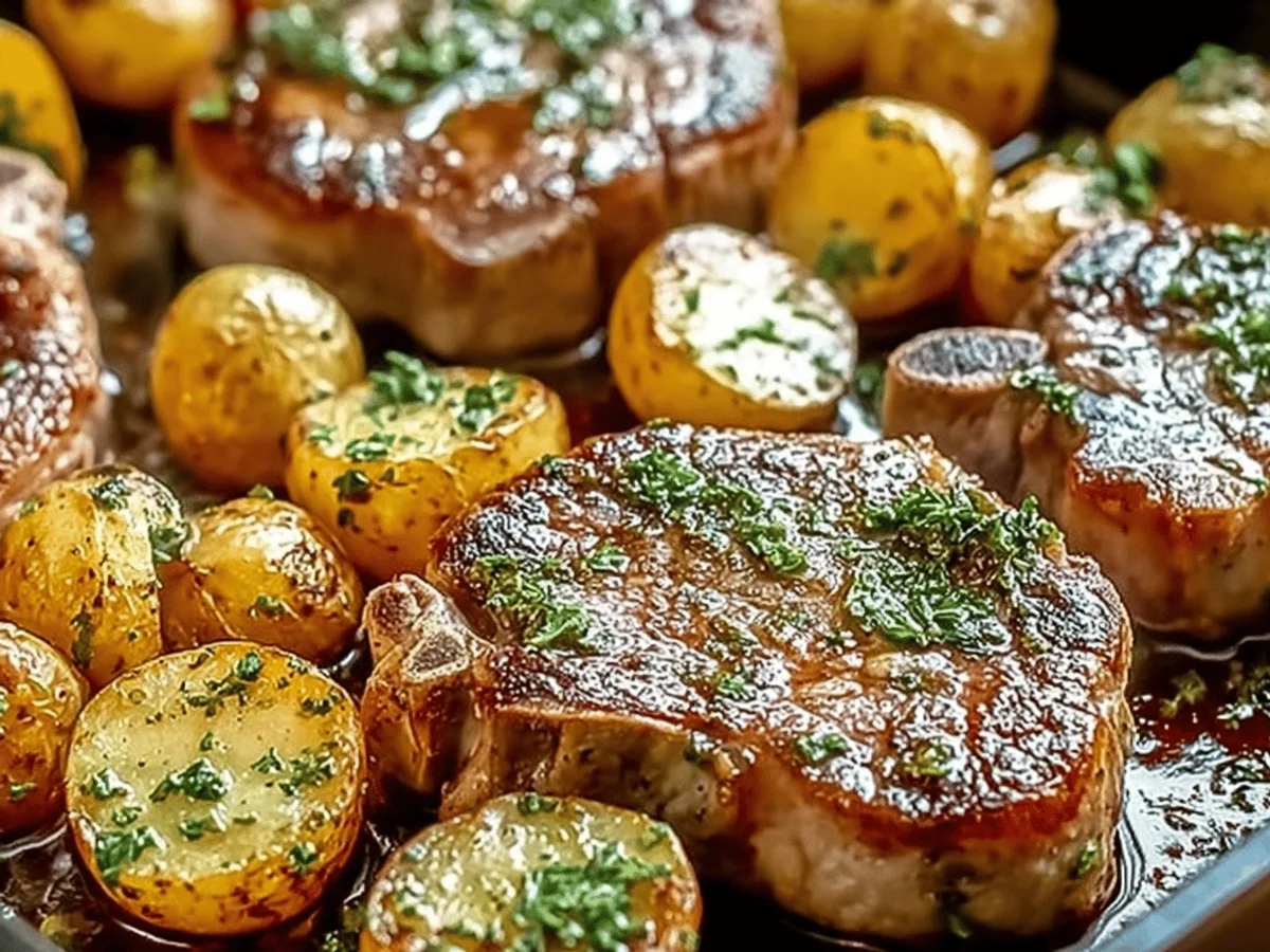 Easy Sheet Pan Pork Chops Recipe for Busy Evenings - Image 2