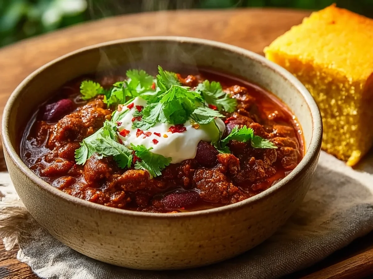 Easy Slow Cooker Chili Recipe for Weeknight Comfort - Image 1