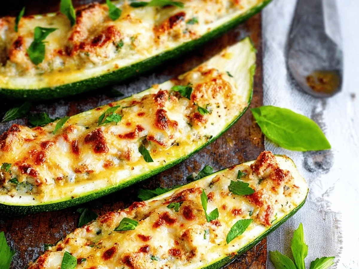 Easy Stuffed Zucchini Recipe - Image 2