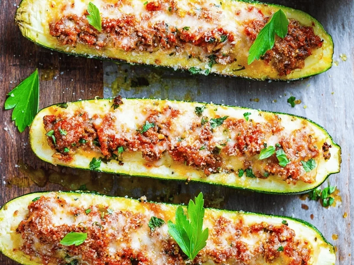 Easy Stuffed Zucchini Recipe: My Go-To Comfort Dish - Image 1