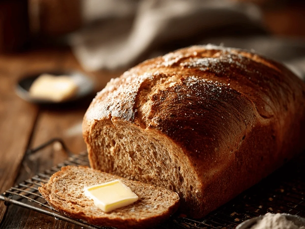 Easy Whole Wheat Bread Maker Recipe: My Go-To Loaf! - Image 1