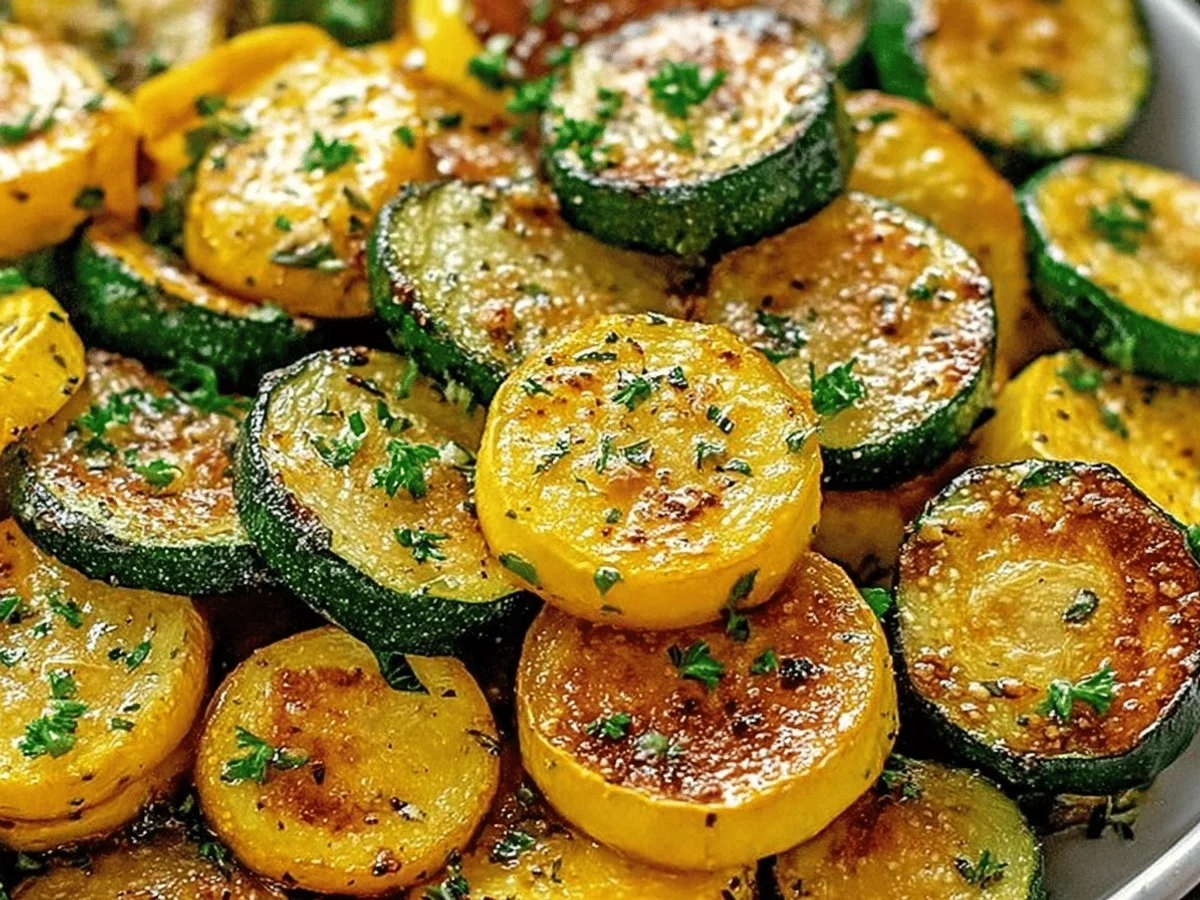 Easy Zucchini Squash Roast Recipe - Image 1