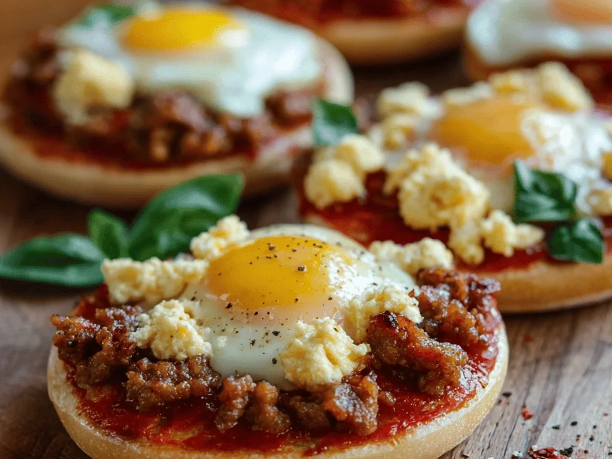English Muffin Breakfast Pizza: Quick & Easy Start - Image 1