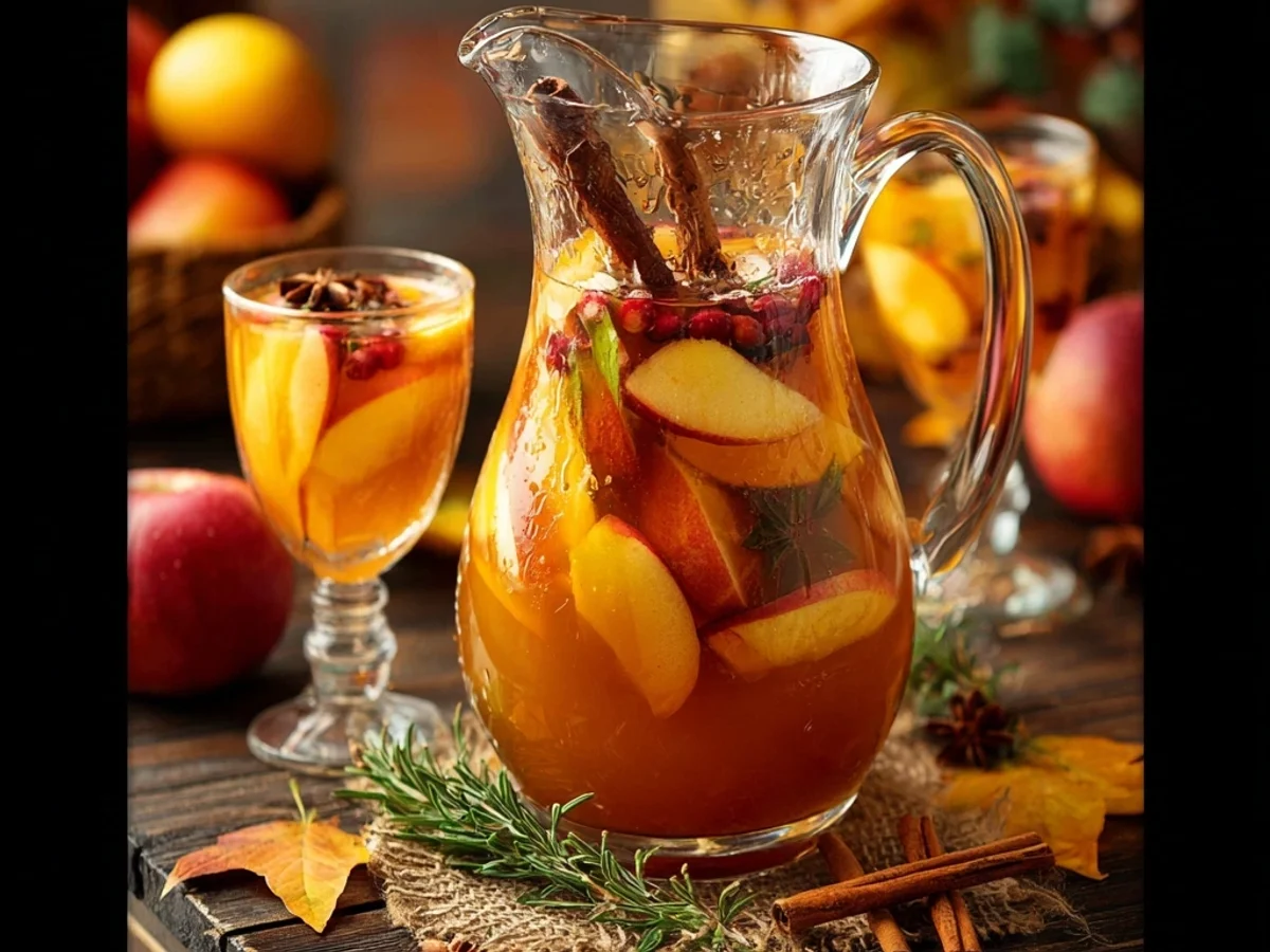 Fall Sangria with Apple Cider: A Seasonal Sip - Image 1