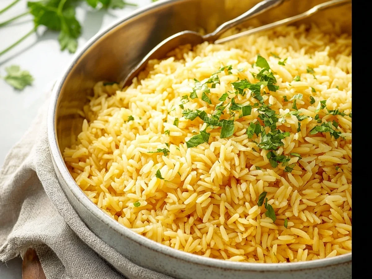 Flavorful Orzo Rice Pilaf: Simple Side Dish Recipe - Image 2