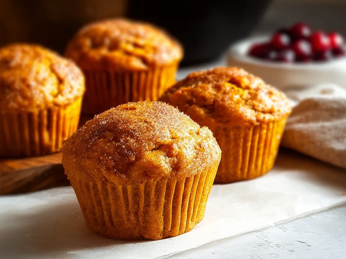 Fluffy Greek Yogurt Pumpkin Muffins for Fall Mornings - Image 2
