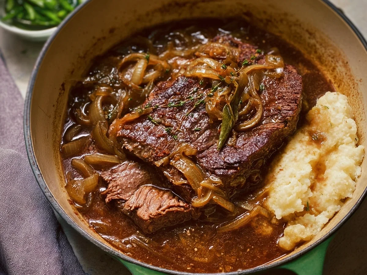 French Onion Pot Roast: Savory Beef & Caramelized Onions - Image 2
