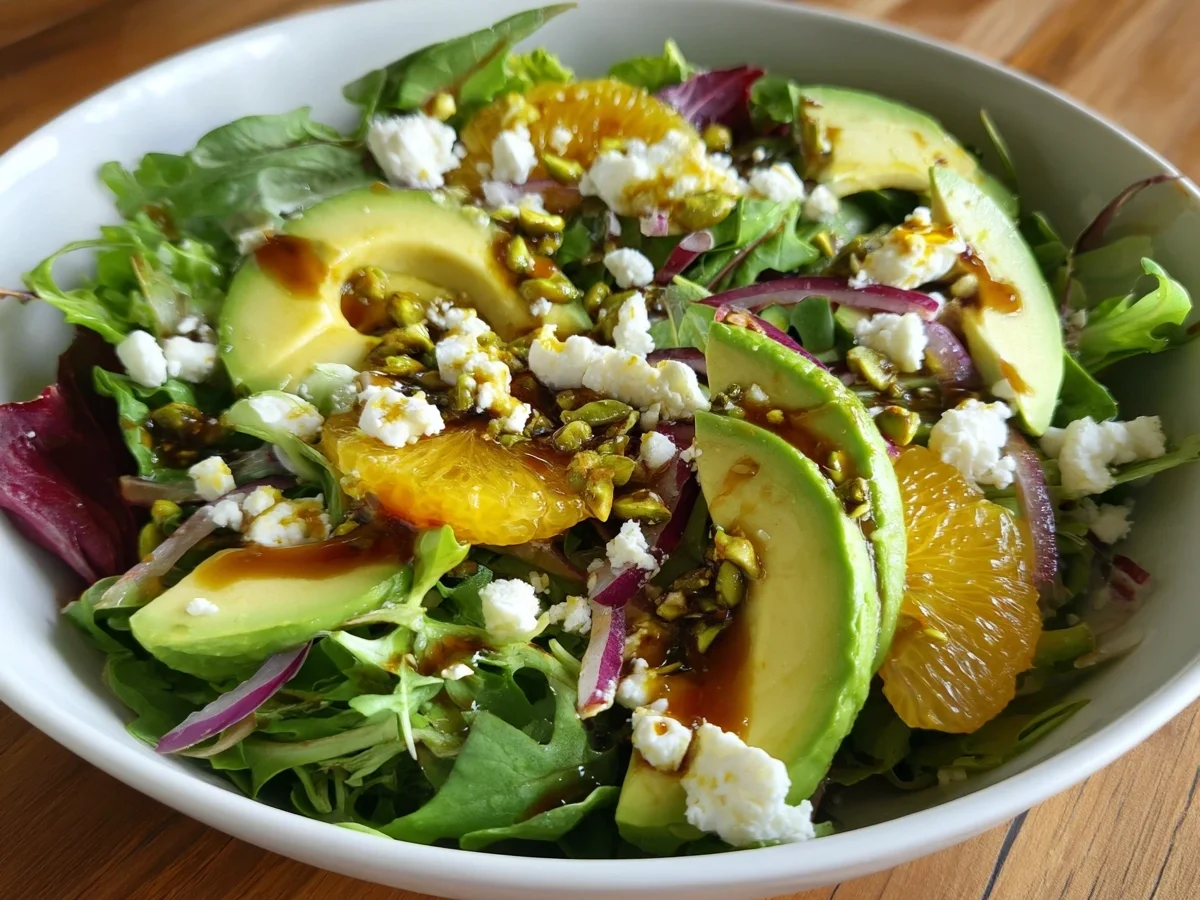 Fresh Blood Orange Avocado Salad with Citrus Vinaigrette - Image 1