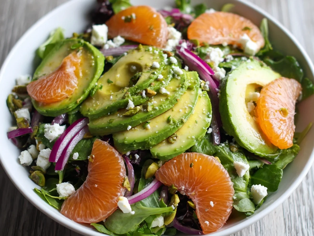 Fresh Blood Orange Avocado Salad with Citrus Vinaigrette - Image 2