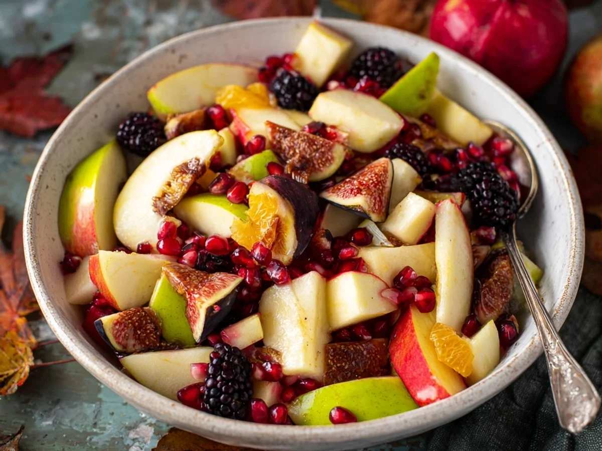 Fresh Fall Fruit Salad Recipe with Maple-Lime Dressing - Image 2