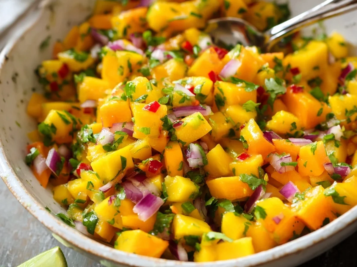 Fresh Mango Salsa Recipe: Sweet, Tangy & Simple - Image 1