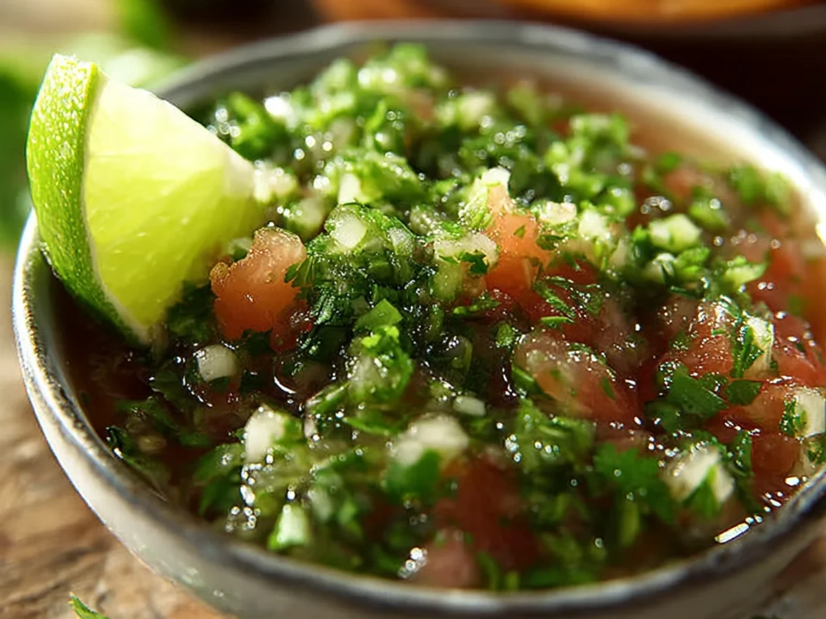 Fresh Salsa with Cilantro Lime: My Zesty Garden Dip - Image 1
