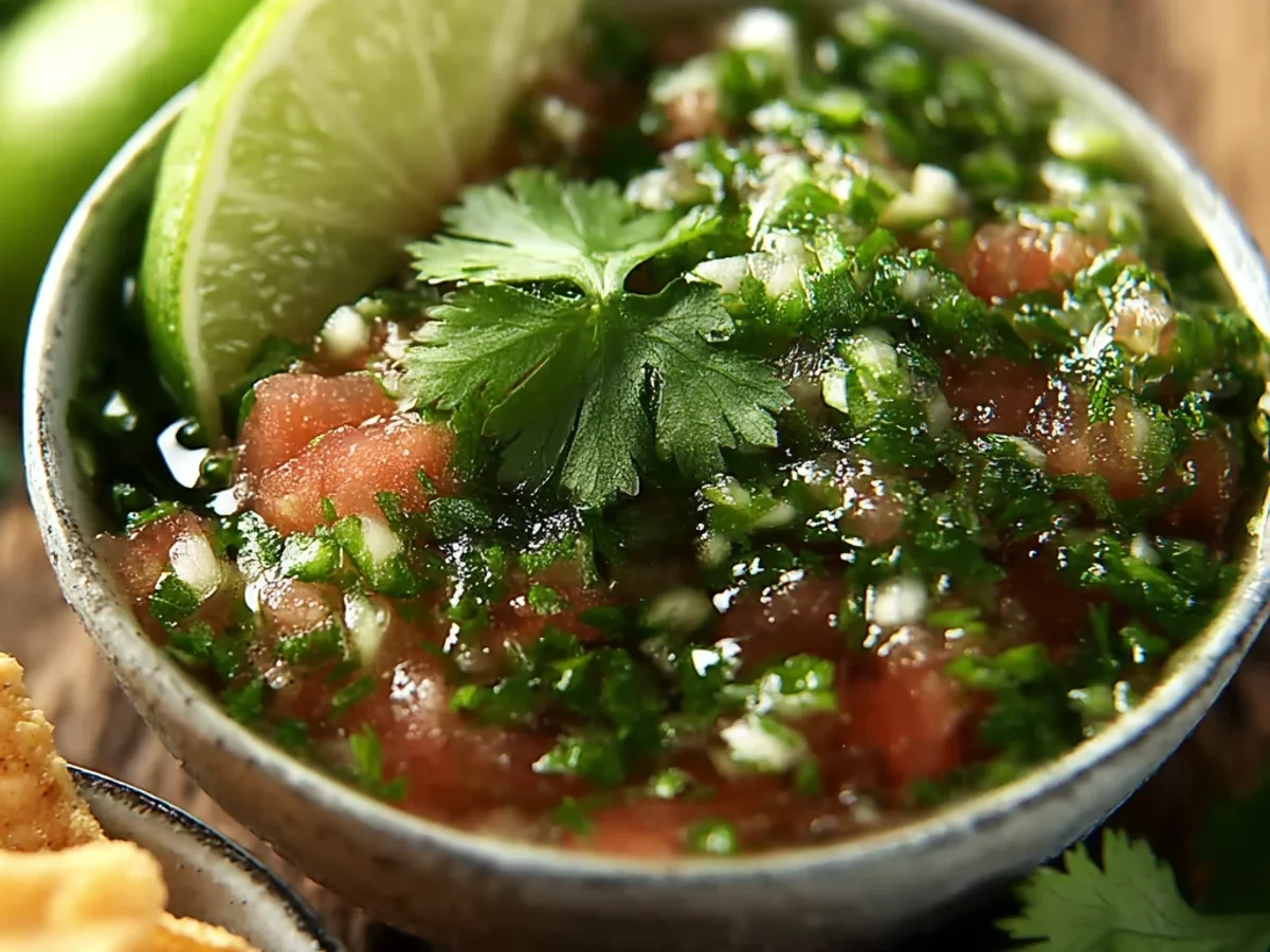 Fresh Salsa with Cilantro Lime: My Zesty Garden Dip - Image 2