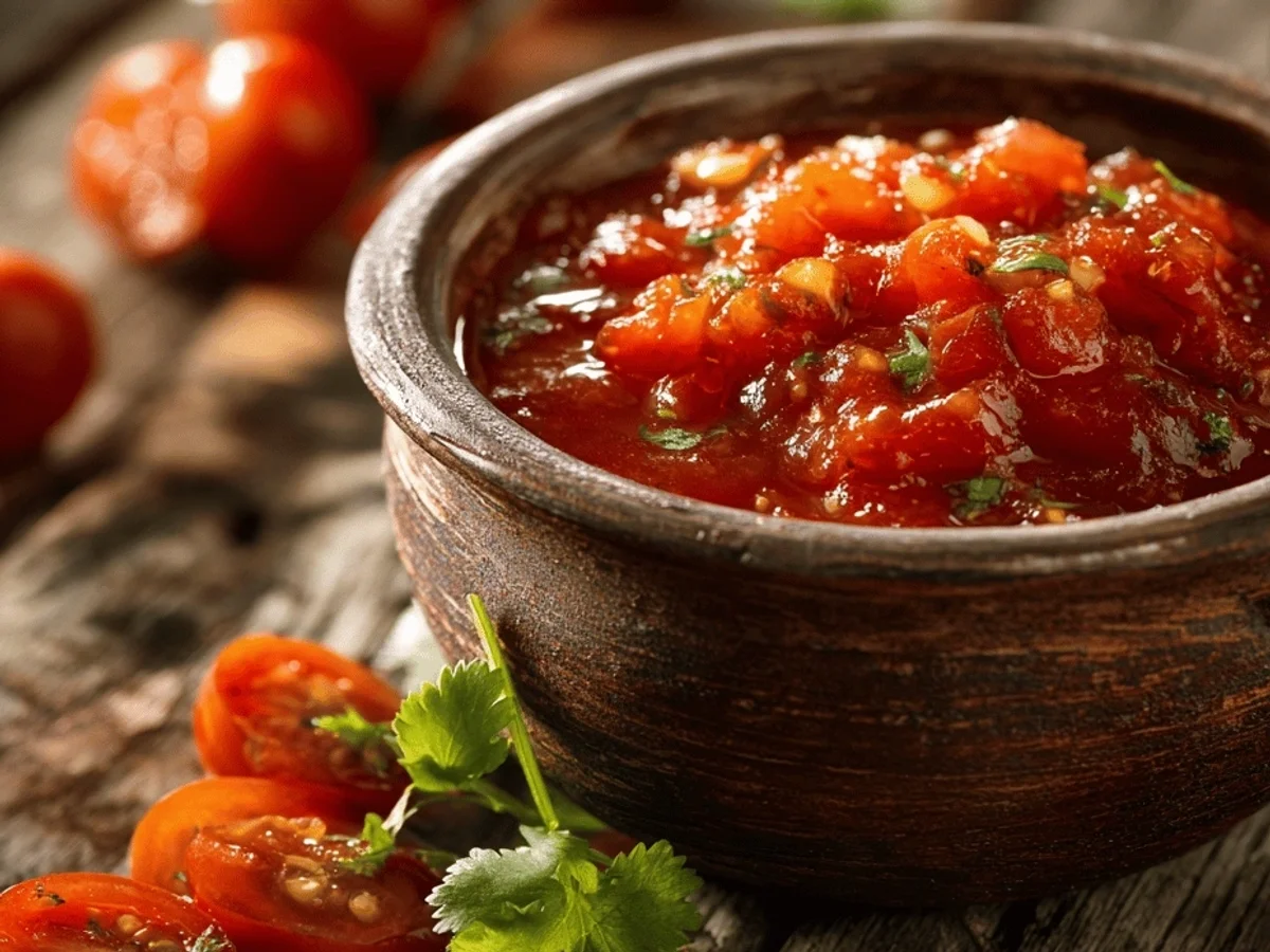 Fresh Tomato Canned Salsa: Zesty Home-Style Blend - Image 2