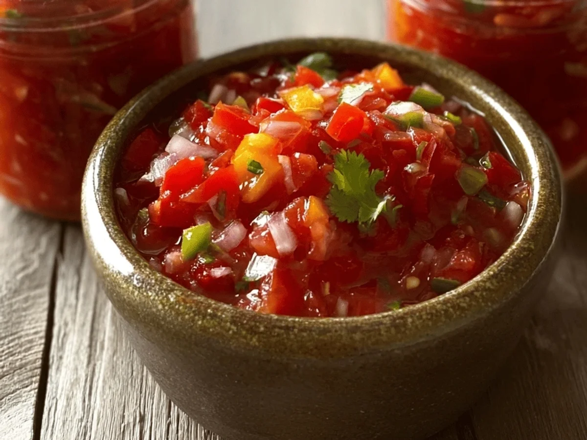 Fresh Vegetable Salsa: Tangy Garden Chop - Image 2