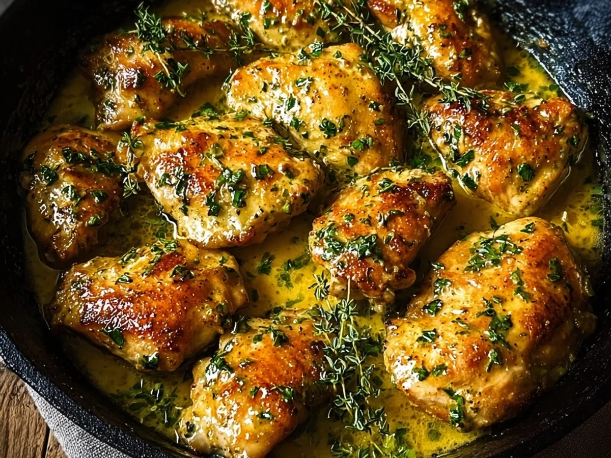 Garlic Butter Chicken Skillet Recipe - One Pan Wonder - Image 1