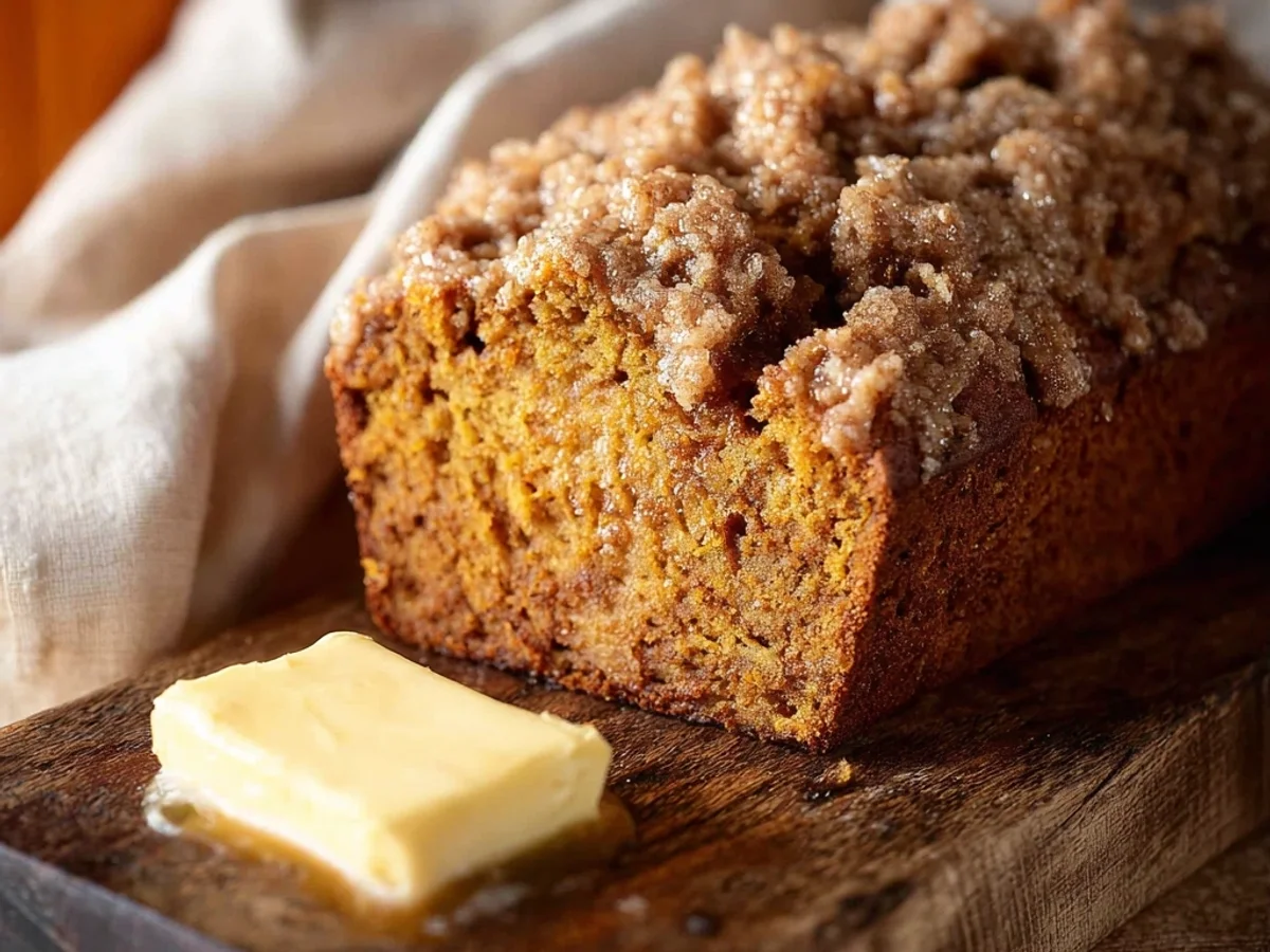 Grandma's Pumpkin Streusel Bread: A Warm Autumn Treat - Image 1