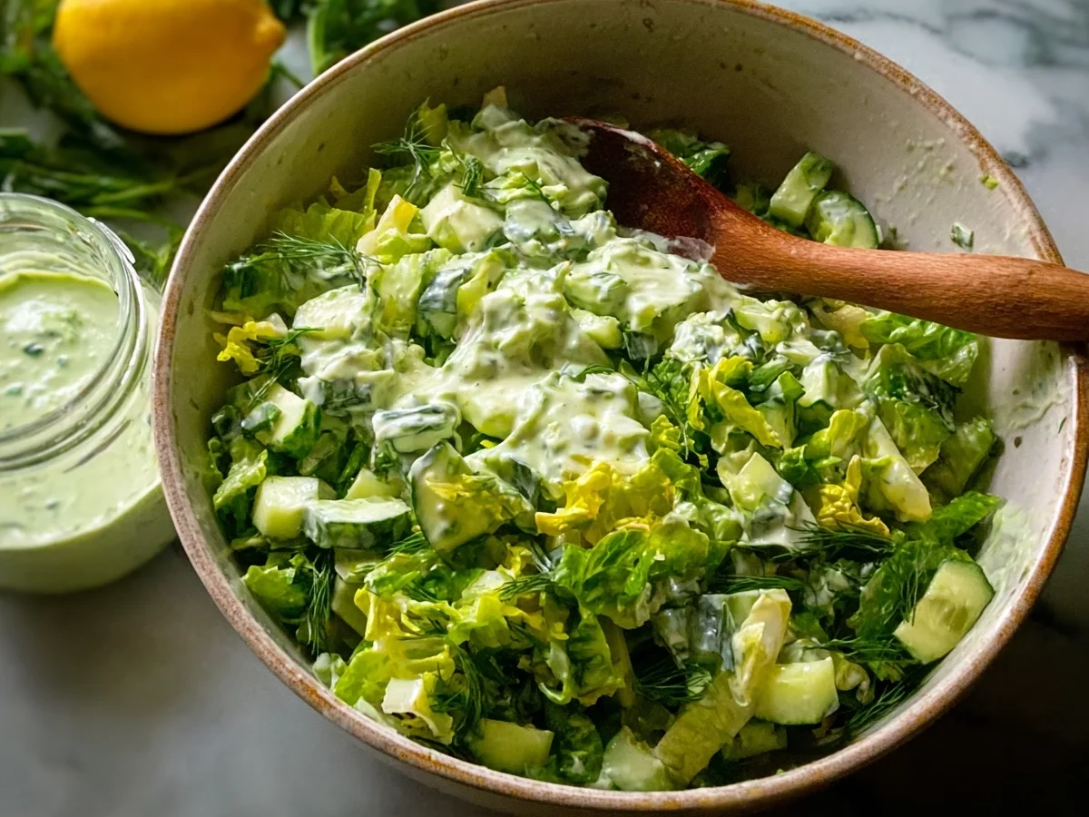 Green Goddess Salad: Fresh & Creamy Herb Delight - Image 1