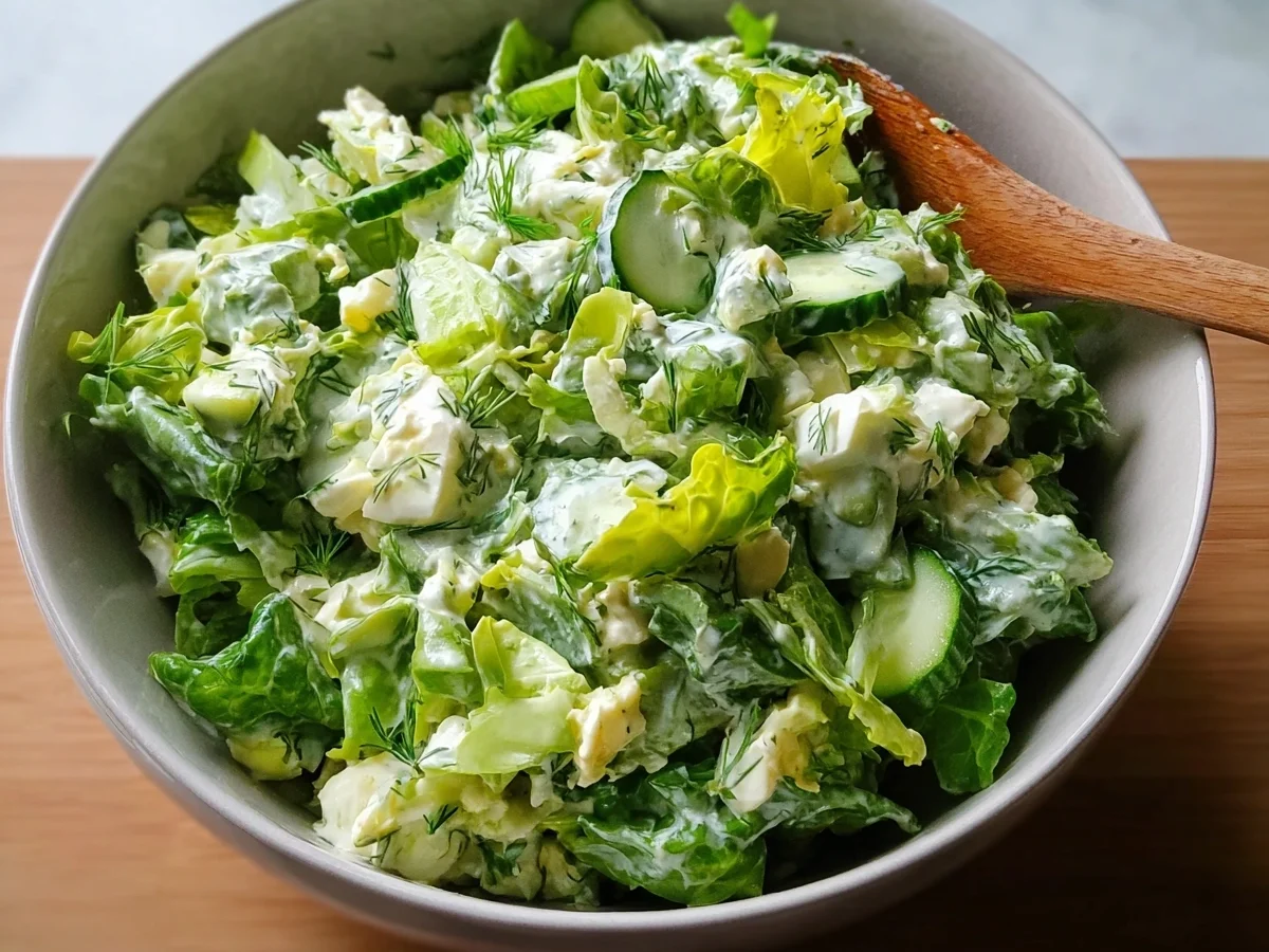 Green Goddess Salad: Fresh & Creamy Herb Delight - Image 2