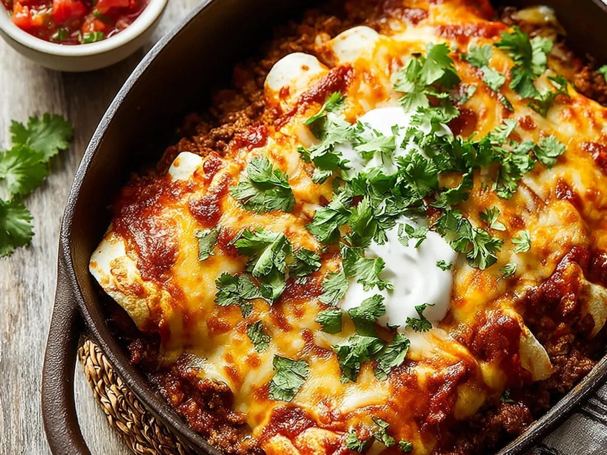 Ground Beef Enchiladas - Quick Family Dinner Winner - Image 2