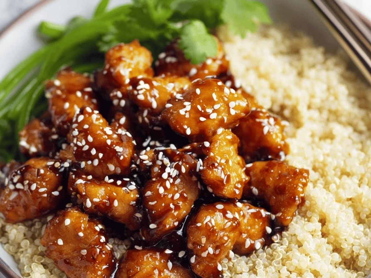 Healthy Sesame Chicken: My Go-To Weeknight Win! - Image 1