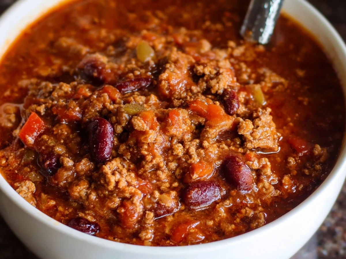 Hearty American Chili Recipe: Classic Main Course - Image 1