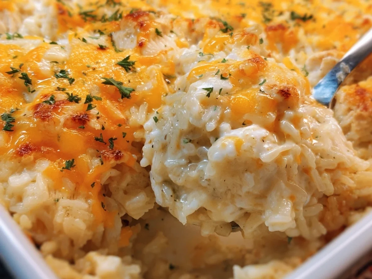 Hearty Angel Chicken Rice Casserole - Image 1