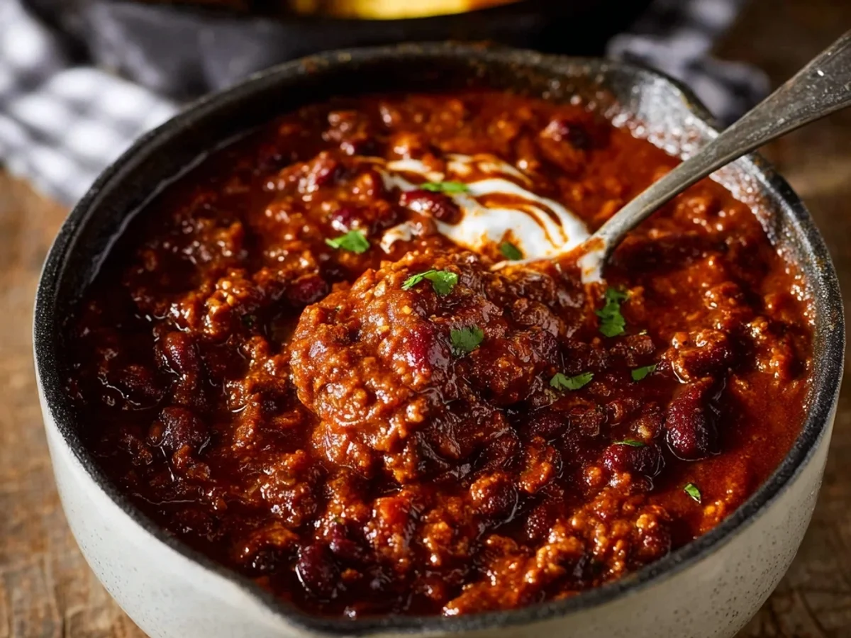 Hearty Beef Chili: A Comforting Bowl for Any Night - Image 1