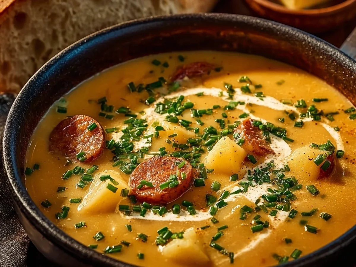 Hearty Cajun Potato Soup: A Comforting Bowl - Image 1