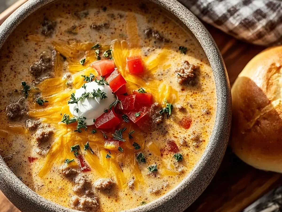 Hearty Cheeseburger Soup: A Weeknight Comfort Bowl - Image 2