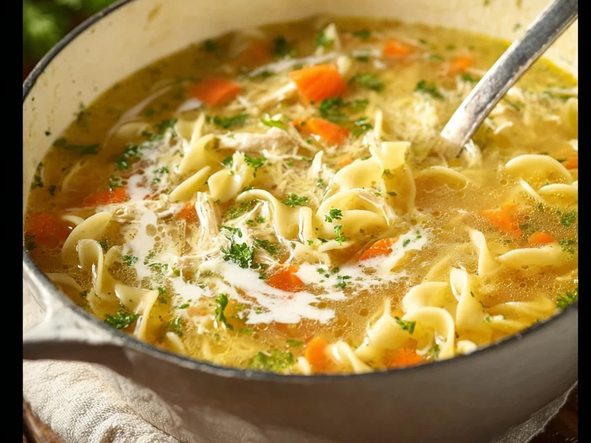 Hearty Chicken Noodle Soup: My Family's Comfort Bowl - Image 2