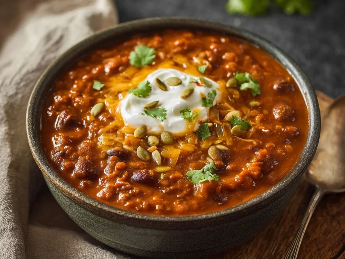 Hearty Crock Pot Pumpkin Chili: Easy & Delicious! - Image 1