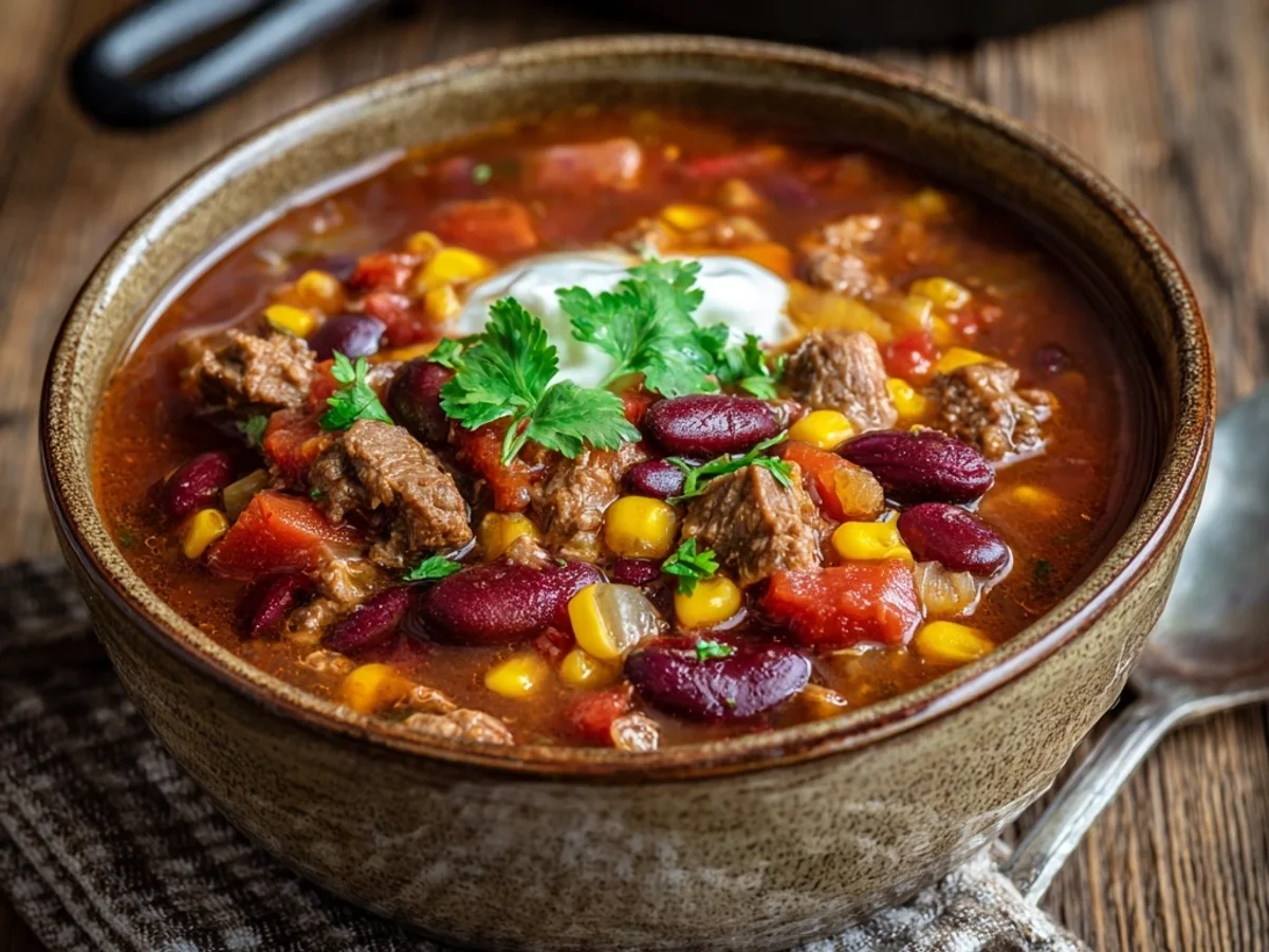 Hearty Crockpot Cowboy Soup for Easy Dinners - Image 2
