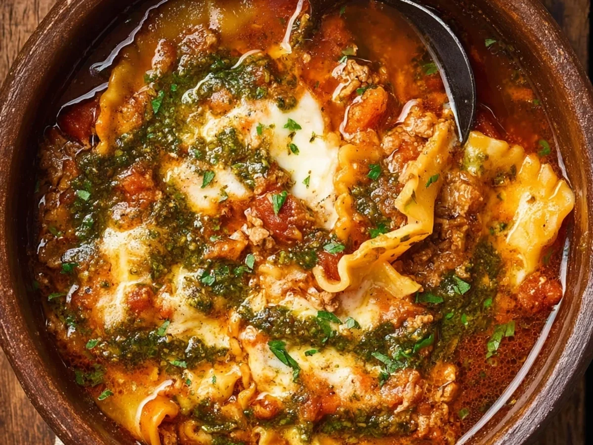 Hearty Crockpot Lasagna Soup: Easy Weeknight Comfort - Image 2