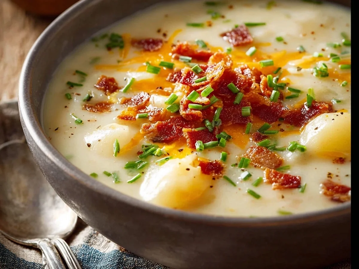 Hearty Crockpot Potato Soup: Creamy & Simple Dinner - Image 2