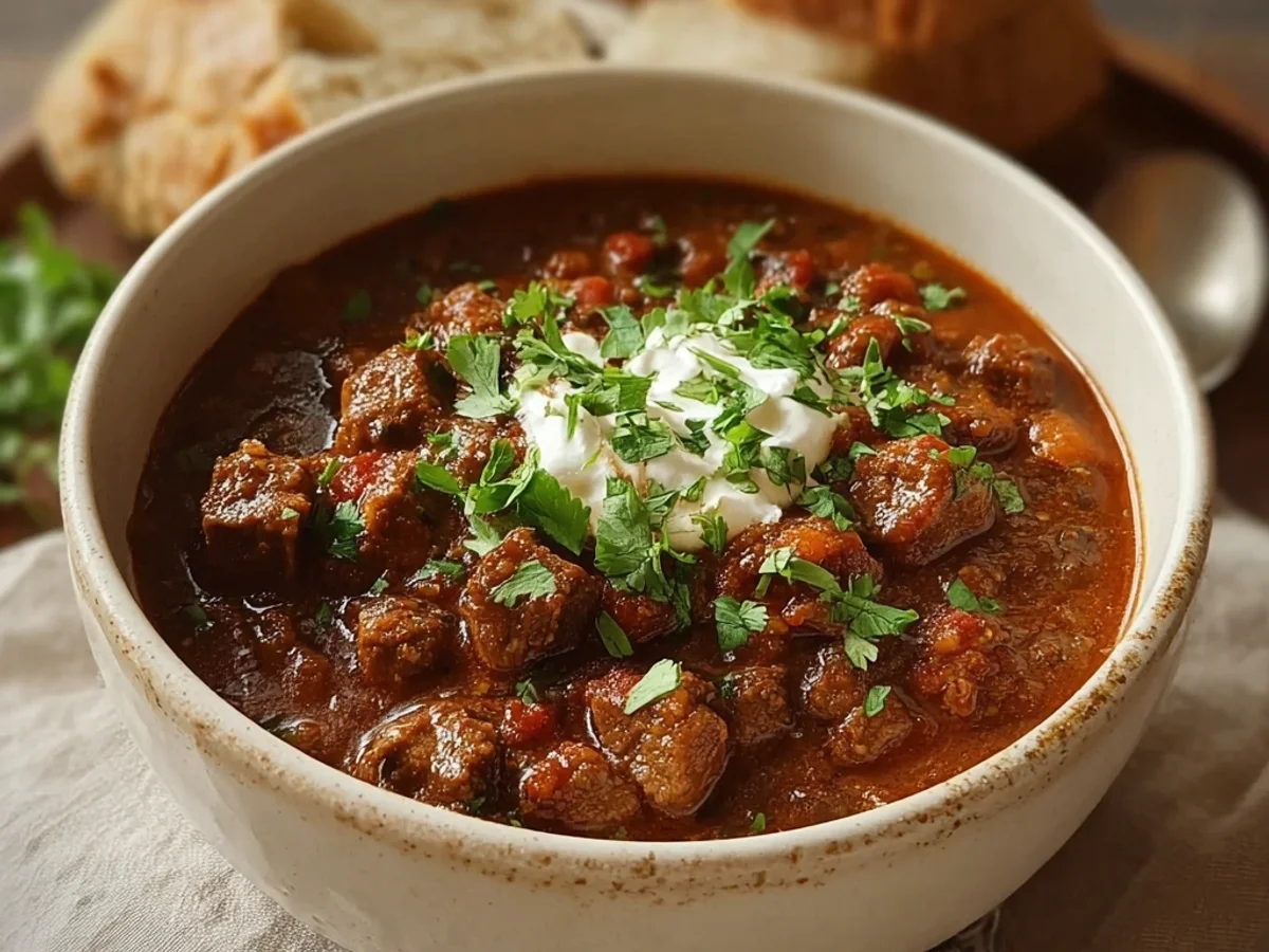 Hearty Deer Chili: A Smoky, Comforting Bowl - Image 2