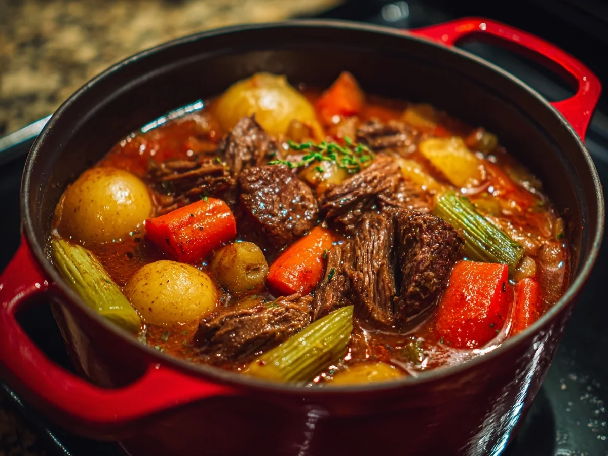 Hearty Dutch Oven Beef Stew: Classic Comfort Food - Image 2