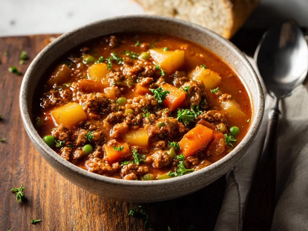 Hearty Hamburger Stew Recipe: A One-Pot Wonder - Image 2