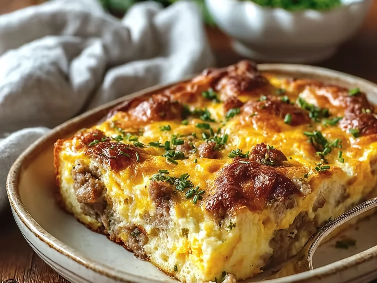 Hearty Sausage and Egg Casserole for Easy Brunch - Image 2