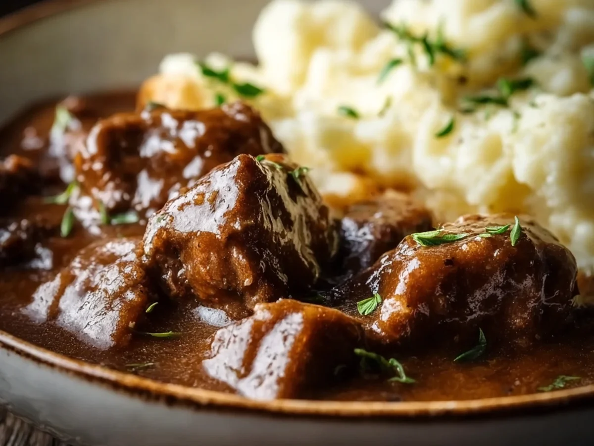 Hearty Sirloin Tips in Gravy: My Weeknight Winner - Image 1