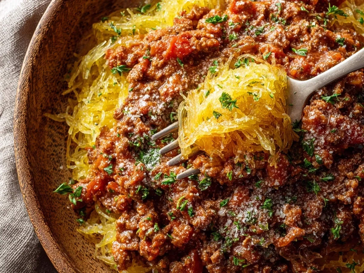 Hearty Spaghetti Squash Bolognese: A Lighter Classic - Image 2