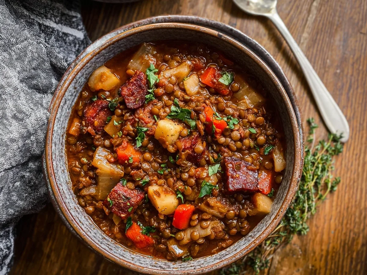 Hearty Spanish Lentil Stew - Image 1