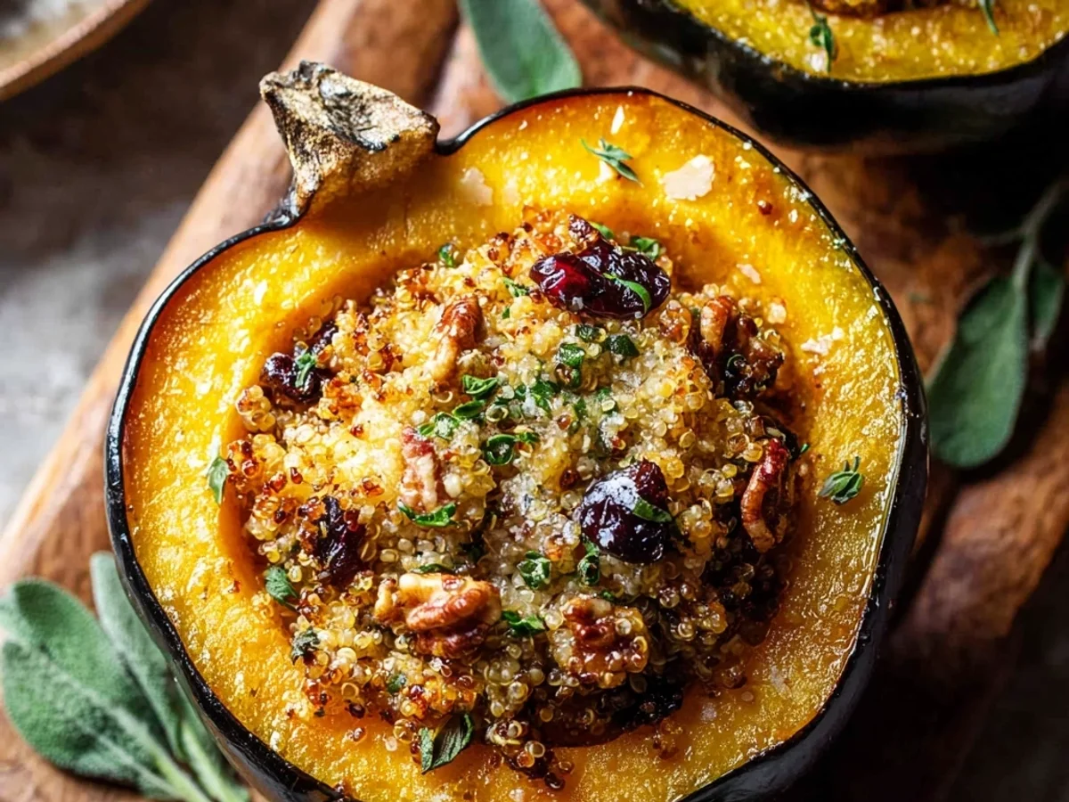 Hearty Stuffed Acorn Squash: Simple Weeknight Meal - Image 1