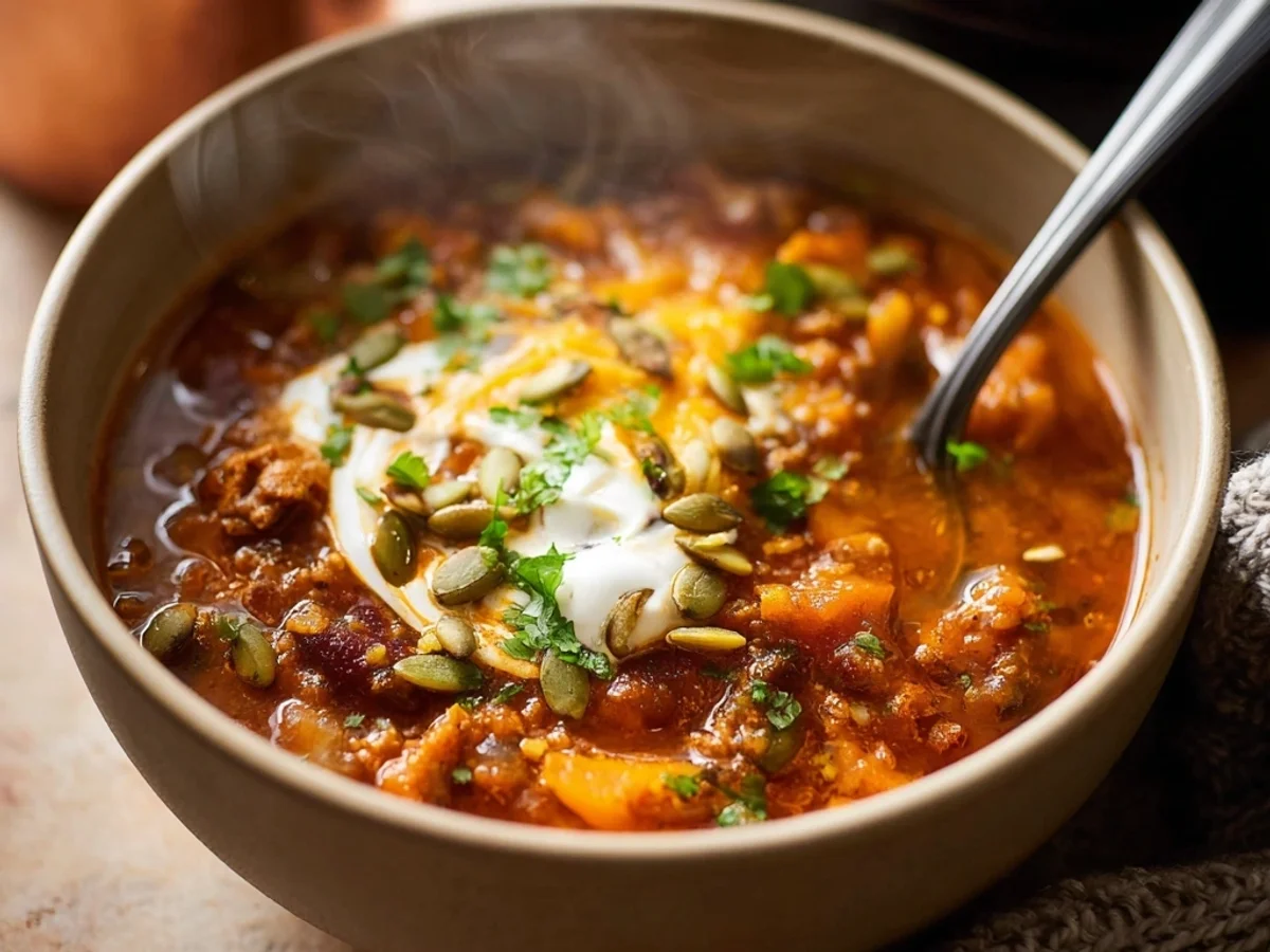 Hearty Turkey Pumpkin Chili: A Fall Comfort Bowl - Image 2