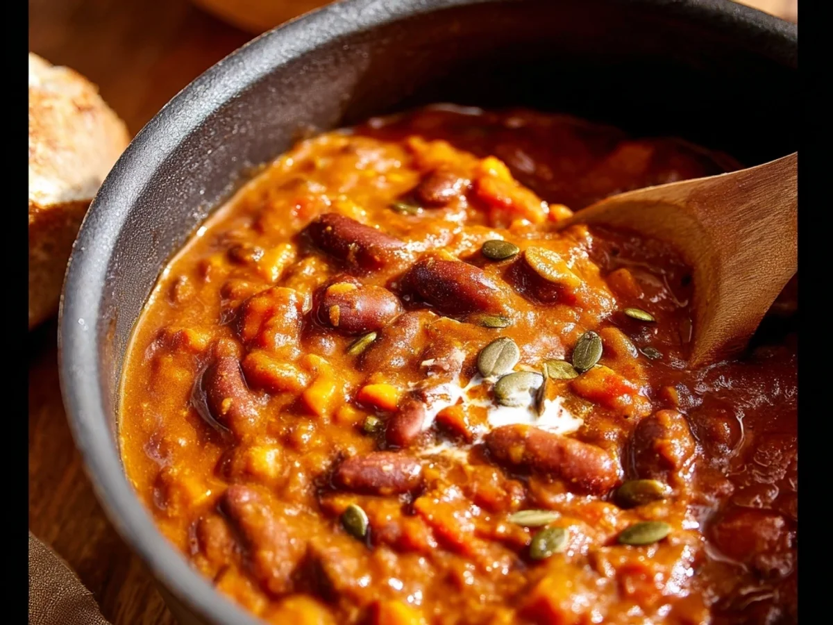 Hearty Vegetarian Pumpkin Chili: A Fall Favorite - Image 2