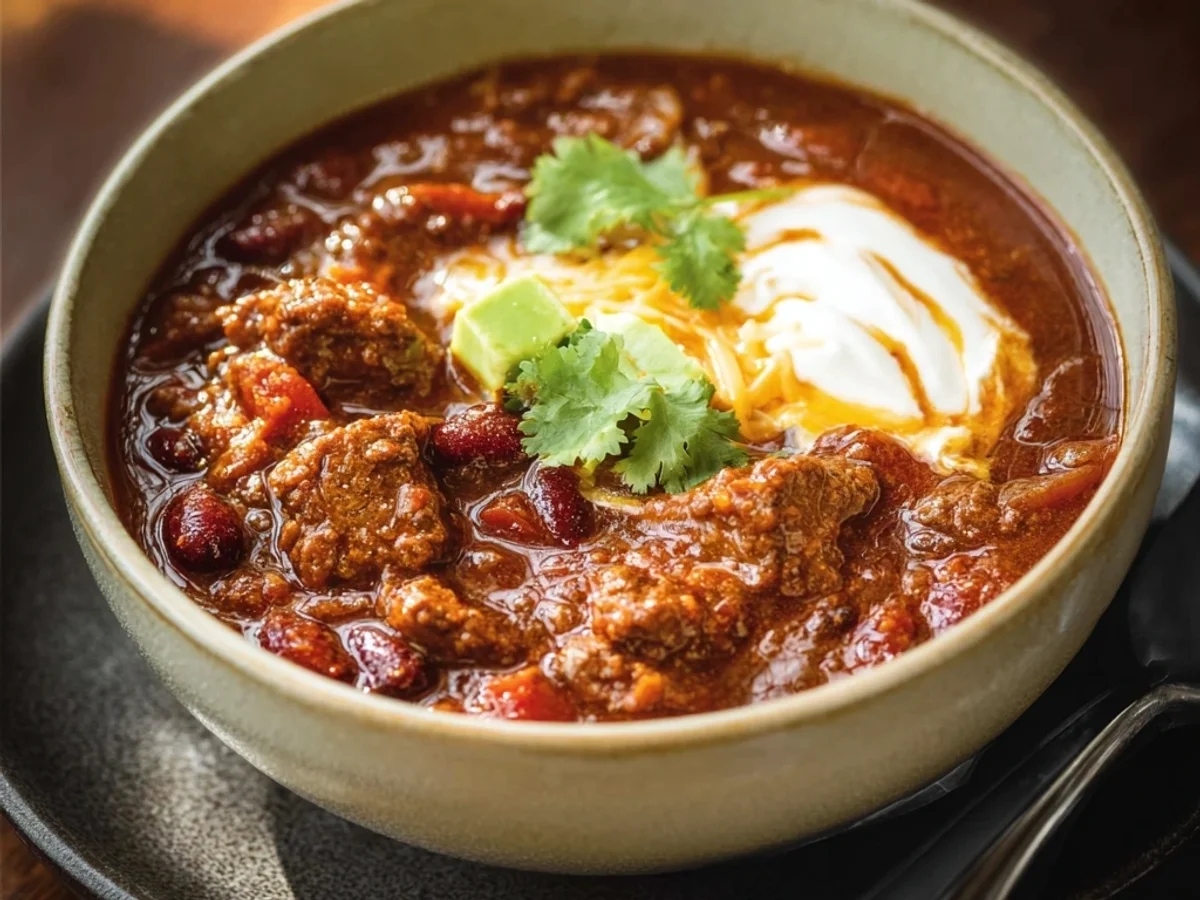 Hearty Venison Chili Recipe: A Deeply Flavorful Pot - Image 2