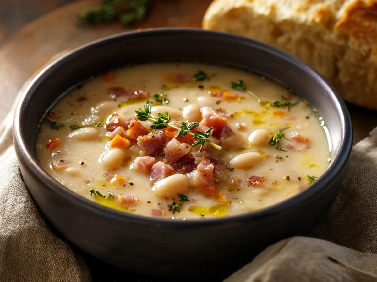 Hearty White Bean Soup with Turkey Ham Recipe - Image 2