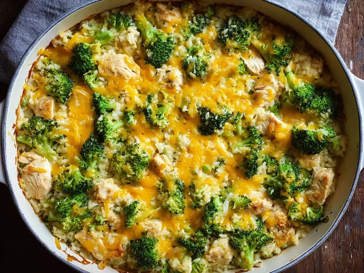 High-Protein Chicken Broccoli Rice Casserole for Meal Prep - Image 2